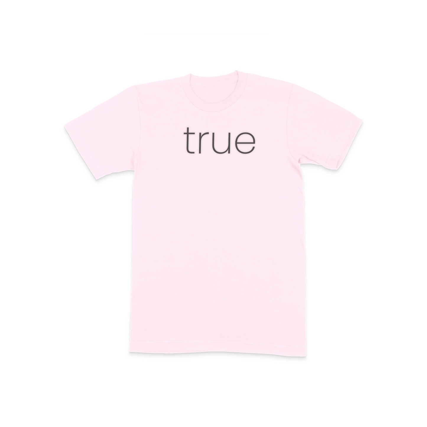 pink 'true' t shirt